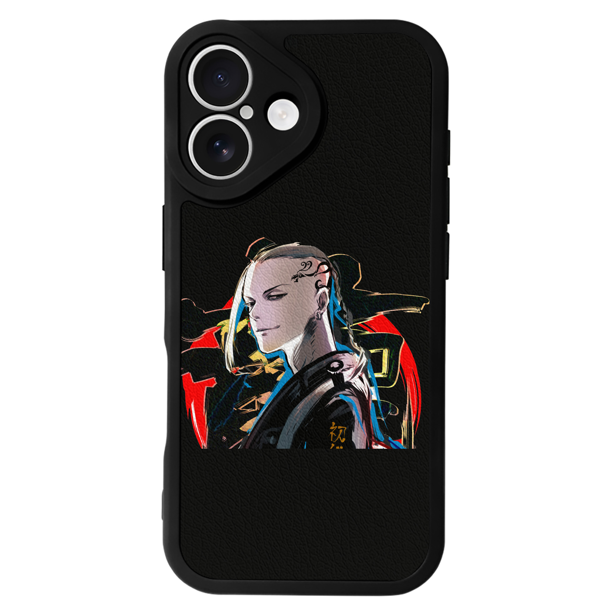 （画像用） 東京リベンジャーズ Tokyo Revengers 【iPhone 16シリーズ対応】シリコンスマホケース（レザー調） 材質：シリコン